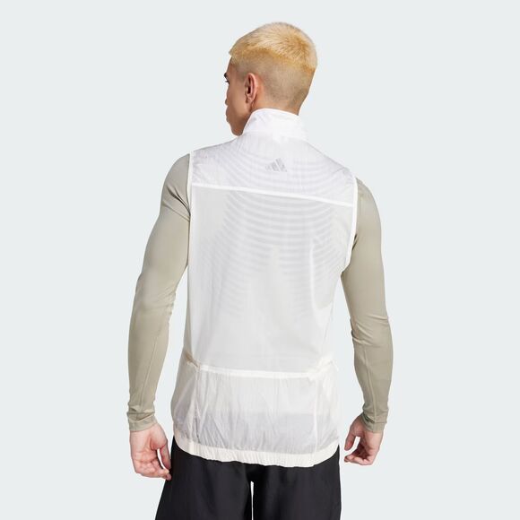 Adidas Men's large HIIT Training Ultralight IS3702 White spark vest running NEW - Picture 5 of 14